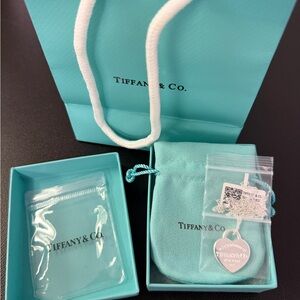 Tiffany & Co. Silver Heart Pendant